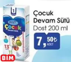 DOST ÇOCUK DEVAM SÜTÜ